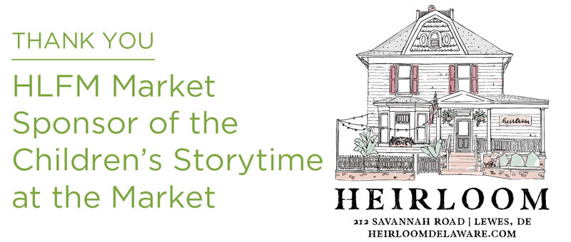 Thank you to our Children's Storytime Sponsor, Heirloom